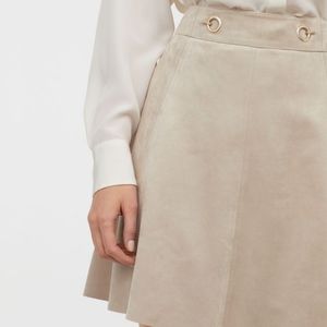 H&M Faux Suede Skirt
